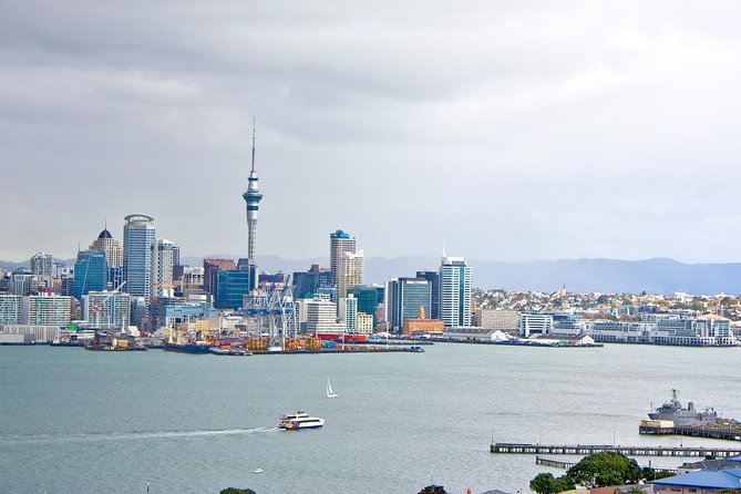 Auckland City Highlights, Afternoon Piha Beach & Rainforest Tour - Morning City Highlights: Queen Street to Mount Victoria views