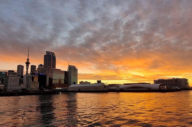Auckland Sunset Harbour Cruise - Sunset to city lights: what the changing sky really gives you