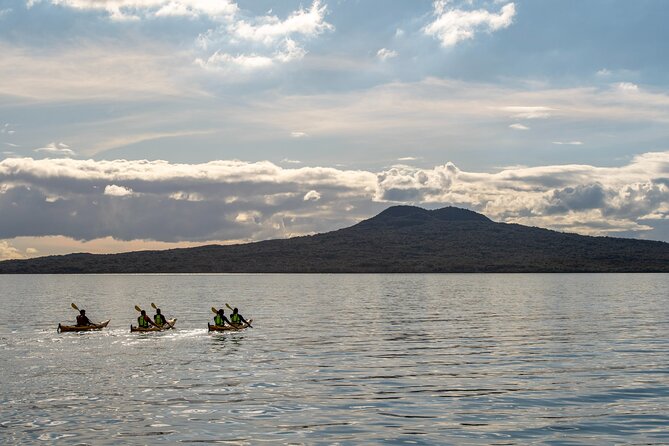 Sunset kayak tour to Rangitoto Island - The Waitemata Harbour crossing to Rangitoto