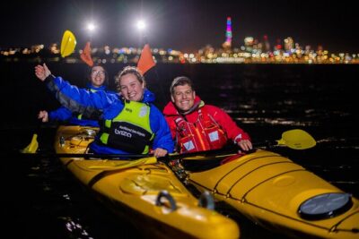 Sunset kayak tour to Rangitoto Island - Sea kayaking basics: beginner-friendly, but still physical