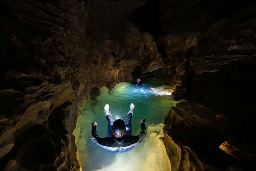 The Waitomo Experience : Okohua Glowworm Cave Tour - The short walk before the cave that sets your pace
